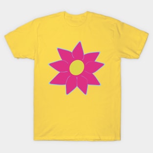 Pink clematis flower T-Shirt